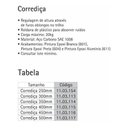Ver imagem 5 de Kit C/ 2 Corrediças Metálicas Bigfer 350 Mm Epóxi Branca + 16 Pf Mad C.Ch. 4,0 X 12
