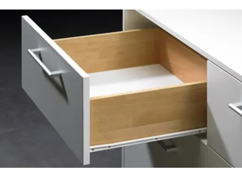 Ver imagem 3 de Kit C/ 2 Corrediças Metálicas Bigfer 350 Mm Epóxi Branca + 16 Pf Mad C.Ch. 4,0 X 12