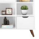Ver imagem 6 de Nicho Organizador c/ 3 Gavetas Vintage Haia Q01 Branco - ADJ Decor