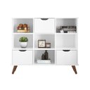 Ver imagem 5 de Nicho Organizador c/ 3 Gavetas Vintage Haia Q01 Branco - ADJ Decor