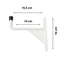 Ver imagem 7 de Kit 4 Suportes Multiuso de Parede até 240kg - Escadas, Bicicletas e Carga Pesada - Nv815p