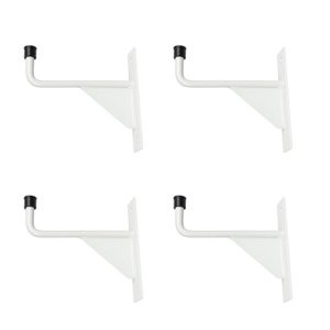 Kit 4 Suportes Multiuso de Parede até 240kg - Escadas, Bicicletas e Carga Pesada - Nv815p