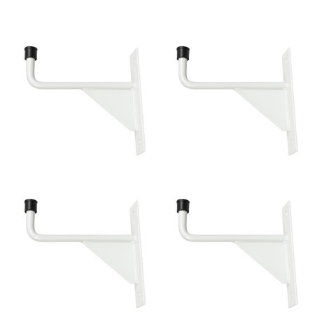 Kit 4 Suportes Multiuso de Parede até 240kg - Escadas, Bicicletas e Carga Pesada - Nv815p