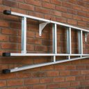 Ver imagem 5 de Kit 4 Suportes Multiuso de Parede até 240kg - Escadas, Bicicletas e Carga Pesada - Nv815p