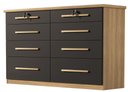 Ver imagem 1 de Cômoda Monique 8 Gavetas Teka Onix