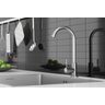 Torneira de Cozinha Cairo Aço Inox Escovado Giro de 360° - 2