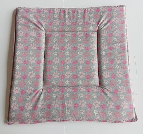 Colchonete Colchão Caminha Pet para Cachorro e Gato 50x50 Rosa Bz Decor - 2