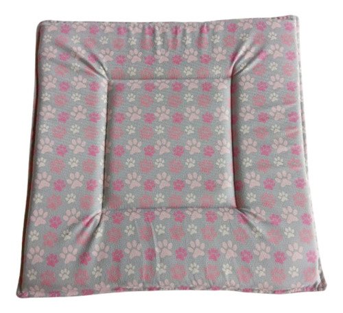 Colchonete Colchão Caminha Pet para Cachorro e Gato 50x50 Rosa Bz Decor - 4