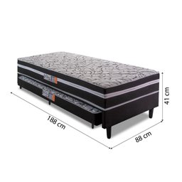 Conjugado Box Hellen Aspen 0,88x188x0,41 com Auxiliar - 3