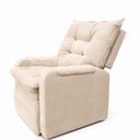 Ver imagem 6 de Poltrona Cadeira do Papai Safira Reclinavel Veludo - Sofatec