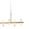 Pendente 105cmx8cmx20cm 16x2w 3000k 3840 Lúmens Clair Sand JJ011 Bella Iluminação - 3