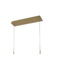 Ver imagem 4 de Pendente 105cmx8cmx20cm 16x2w 3000k 3840 Lúmens Clair Sand JJ011 Bella Iluminação