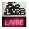 Placa Painel Escrito Livre Letreiro Led Luminoso 5v Vermelho - 1