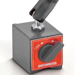 Base Magnética Articulada Braço com Ajuste Fino + Relógio Comparador de 0 a 10 Mm - 3