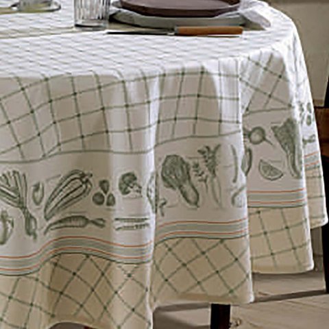 Toalha de Mesa Redonda 180cm Clean Renova Charlotte D - Dohler Estampado Digital