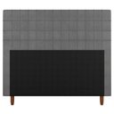 Ver imagem 4 de Cabeceira Cama Box Casal Queen Parisis 160cm Veludo Cinza