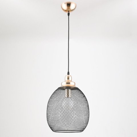 Lustre Pendente Copper 28x41cm 1xE27 40w XN003G Bella Iluminação