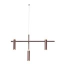 Ver imagem 3 de Pendente 174x16x70cm 7 LEDs 7w 3000k 3640 Lúmens Archi Bella Iluminação