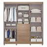 Guarda Roupa Casal 6 Portas 3 Gavetas Londrina Espresso Móveis - 2