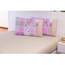 Ver imagem 1 de Jogo Lençol 3 Peças Cama Viúva Percal 150 Fios