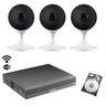Kit Intelbras Int. Artificial 3 Cam Im3 Nvd/Nvr 3104 +Hd 500 - 1