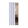 Porta Sanfonada Lisa Pvc Branco - 210x70 - 2