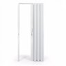 Porta Sanfonada Lisa Pvc Branco - 210x70 - 1