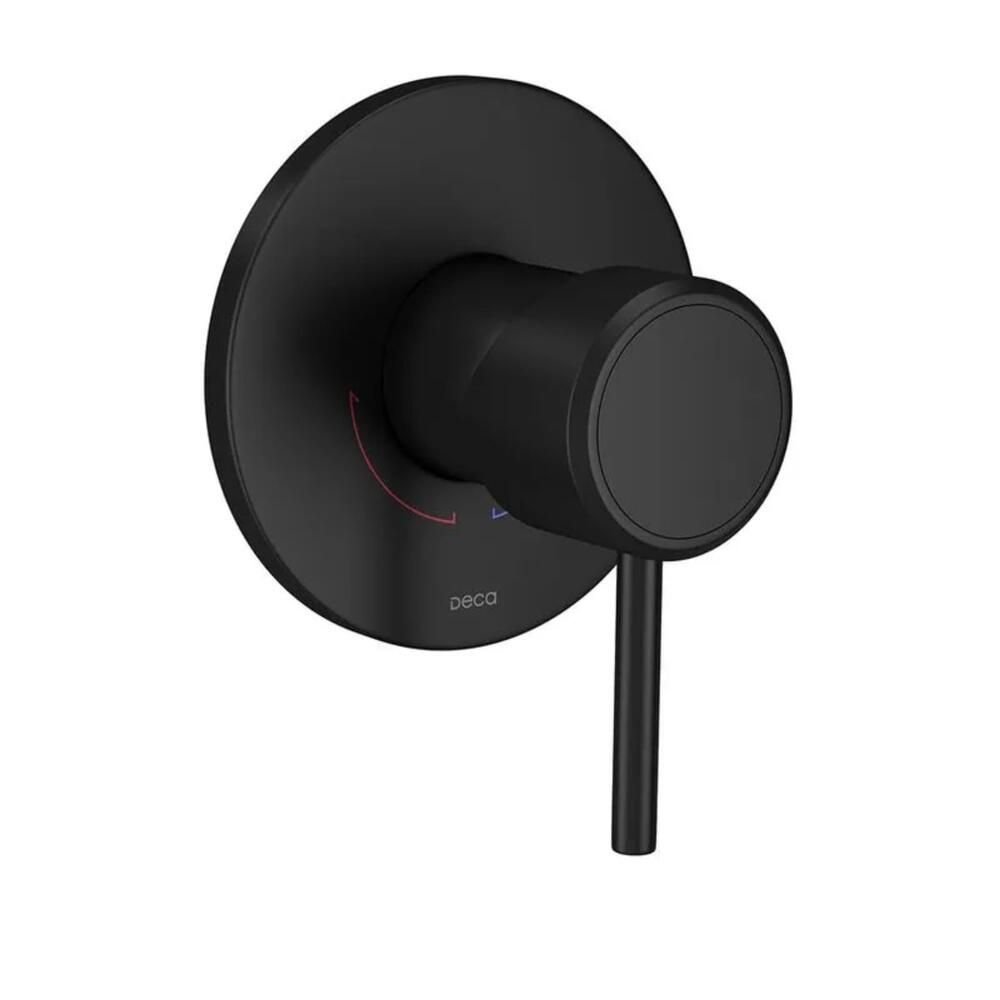 Acabamento Mono P/chuv Redondo Deca You Black Matte - 4993.bl104.chu.mt - 2