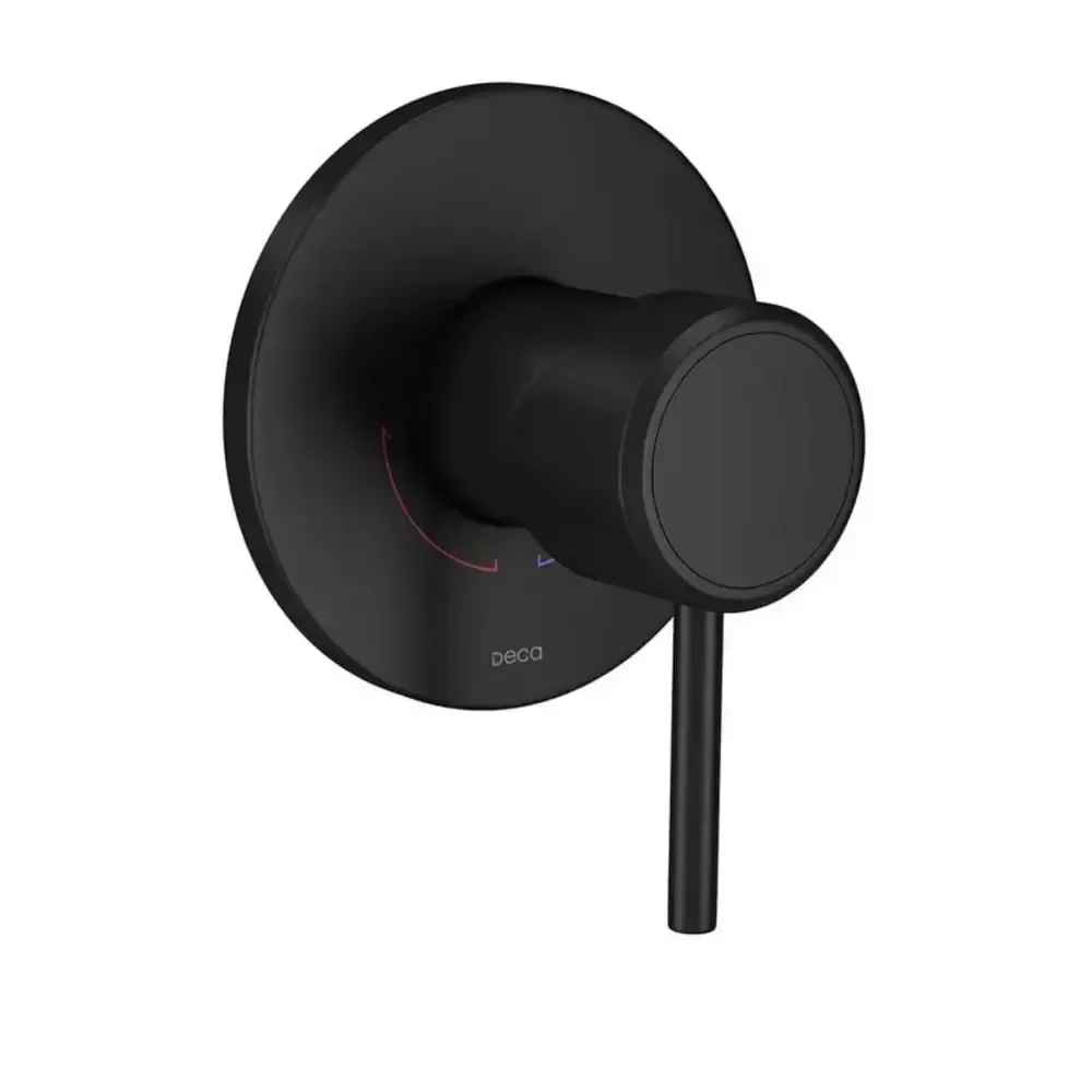 Acabamento Mono P/chuv Redondo Deca You Black Matte - 4993.bl104.chu.mt - 1