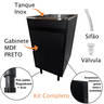 Gabinete Black para Lavanderia 44cm com Tanque 30l de Inox - 3