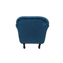 Ver imagem 6 de Poltrona Decorativa Dália Bouclé Azul Marinho