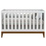 Berço Americano e Cômoda infantil 1 Porta Nature Branco Eco Wood – Matic - 4