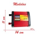Ver imagem 2 de Inversor Tensão 300w 12v Para 220v Veicular Transformador Conversor Com Tomada Padrão e Usb