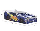 Ver imagem 3 de Cama Quarto Infantil Carro com Colchão Azul