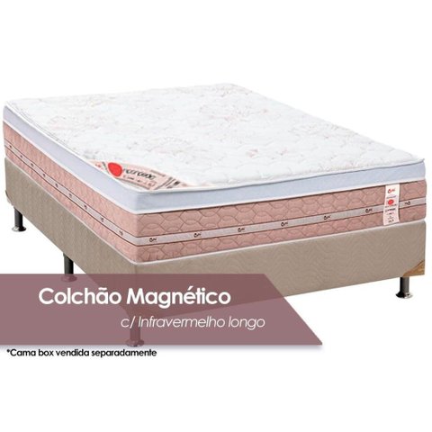 Colchão Casal Castor Magnético C/ Niponpedic Molas Tecnopedic (138x188x31) - 