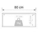 Ver imagem 7 de Armário Aéreo Geladeira de Cozinha e Lavanderia 1 Porta Top Class 0,80m Branco