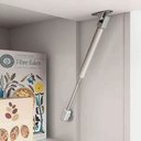 Ver imagem 4 de Armário Aéreo Geladeira de Cozinha e Lavanderia 1 Porta Top Class 0,80m Branco