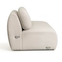 Ver imagem 5 de Sofá Modular 80cm sem Braço Orla CabeCasa MadeiraOriginals Bege Espuma do Mar