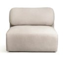 Ver imagem 3 de Sofá Modular 80cm sem Braço Orla CabeCasa MadeiraOriginals Bege Espuma do Mar