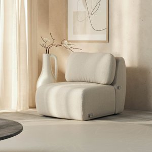 Sofá Modular 80cm sem Braço Orla CabeCasa MadeiraOriginals