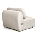 Ver imagem 6 de Sofá Modular 80cm sem Braço Orla CabeCasa MadeiraOriginals Bege Espuma do Mar