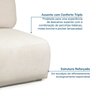 Sofá Modular 80cm sem Braço Orla CabeCasa MadeiraOriginals - 9