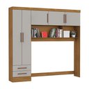Ver imagem 2 de Guarda Roupa Modulado Paris 5 Portas 2 Gavetas