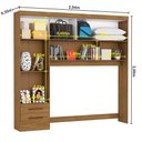 Ver mais imagens de Guarda Roupa Modulado Paris 5 Portas 2 Gavetas
