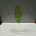 Ver imagem 6 de Jogo 2 Peças Taça de Vidro 230ml Verde 26x6x6cm Vinho Água Espumante Champagne