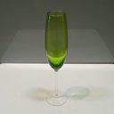 Ver imagem 4 de Jogo 2 Peças Taça de Vidro 230ml Verde 26x6x6cm Vinho Água Espumante Champagne