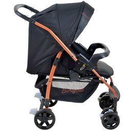 CARRINHO DE BEBÊ TRAVEL SYSTEM RIO K + BEBÊ CONFORTO BURIGOTTO REF: 4019 - UN - PRETO-COBRE - 3
