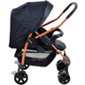 CARRINHO DE BEBÊ TRAVEL SYSTEM RIO K + BEBÊ CONFORTO BURIGOTTO REF: 4019 - UN - PRETO-COBRE - 4
