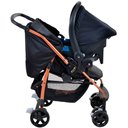 Ver imagem 2 de CARRINHO DE BEBÊ TRAVEL SYSTEM RIO K + BEBÊ CONFORTO BURIGOTTO REF: 4019 - UN - PRETO-COBRE