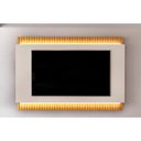 Ver imagem 1 de Home P/ Tv até 75 Polegadas Loren Ripado C/ Led 200x136cm Cedro/bali - Dj Móveis